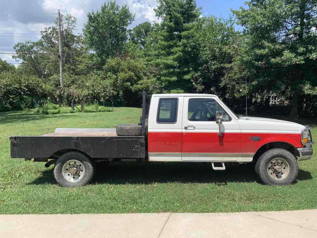 1994 Red Ford F-250 Pickup
