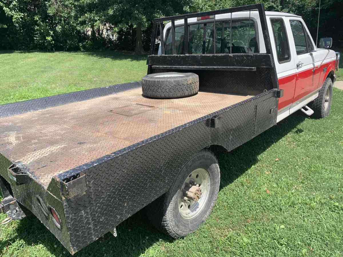 1994 Red Ford F-250 Pickup