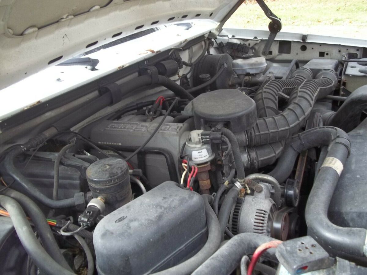 1994 White Ford F-250 Standard Cab Pickup