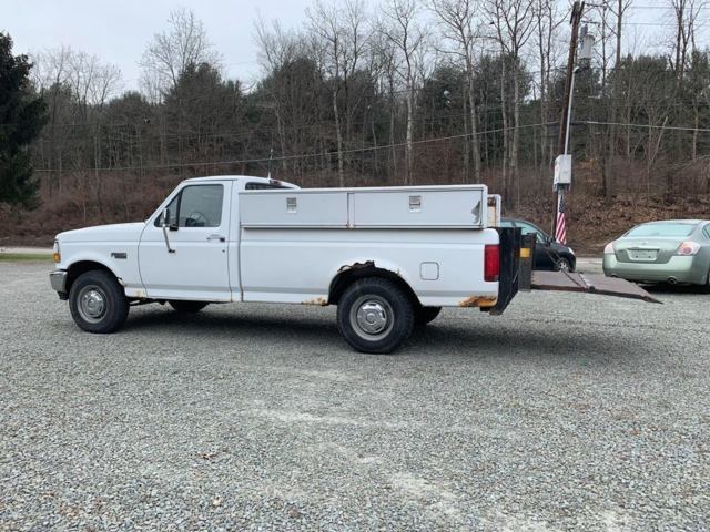 1994 White Ford F-250 Standard Cab Pickup