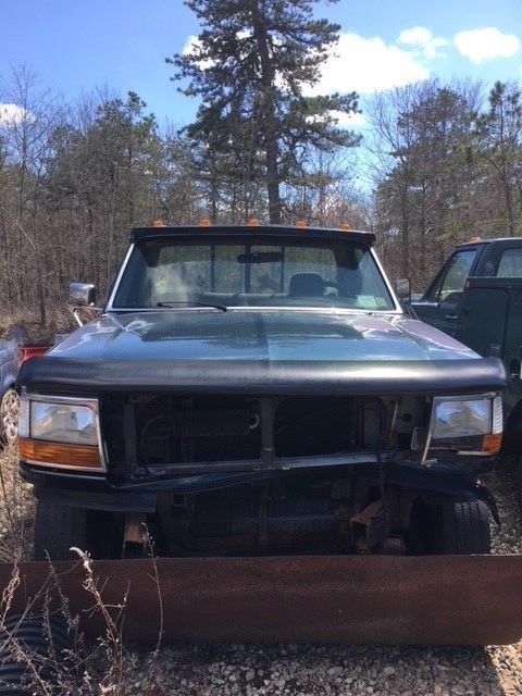 1994 Green Ford F-250 Standard Cab Pickup