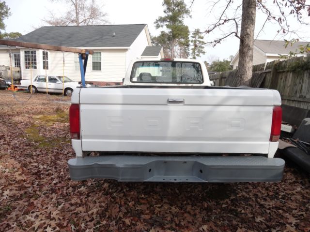 1994 White Ford F-250