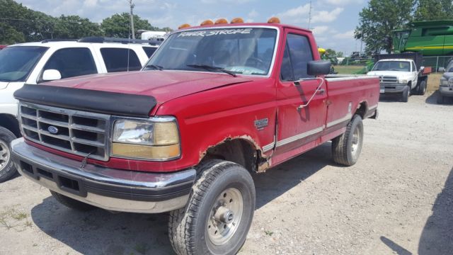 1994 Red Ford F-250