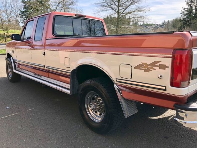 1994 Salmon&White Ford F-250 Extended Cab Pickup