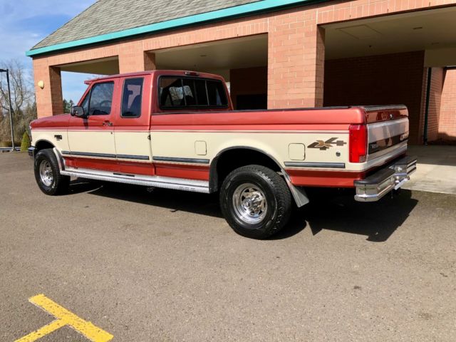 1994 Salmon&White Ford F-250 Extended Cab Pickup