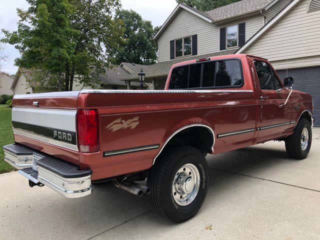 1994 Medium Palomino Metallic Ford F-250 Standard Cab Pickup
