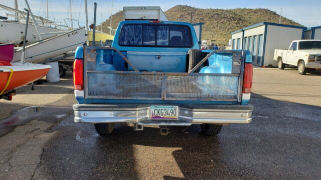 1994 Blue Ford F-250 Extended Cab Pickup