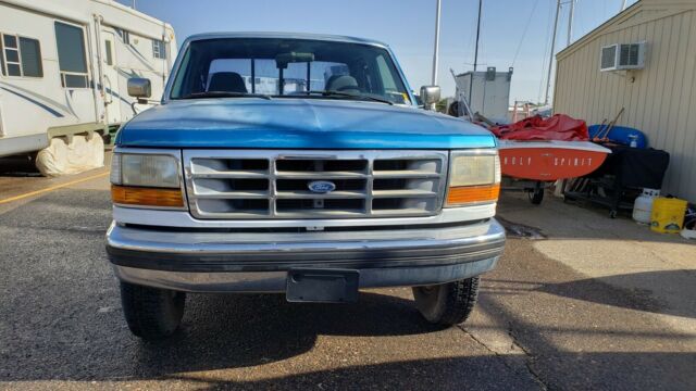 1994 Blue Ford F-250 Extended Cab Pickup