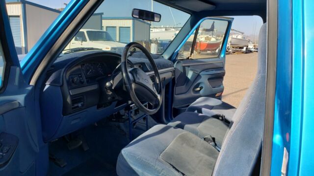 1994 Blue Ford F-250 Extended Cab Pickup