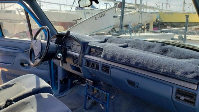 1994 Blue Ford F-250 Extended Cab Pickup