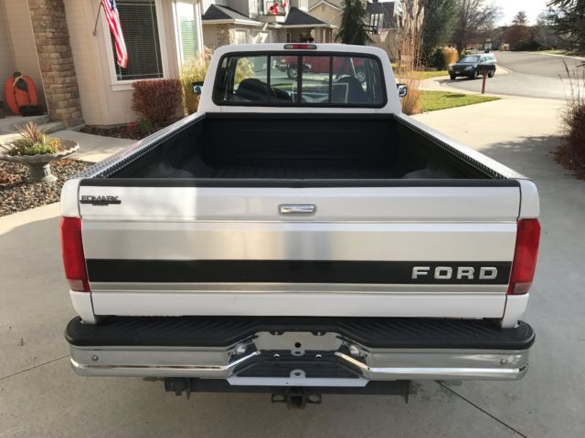 1994 White Ford F-250 Extended Cab Pickup