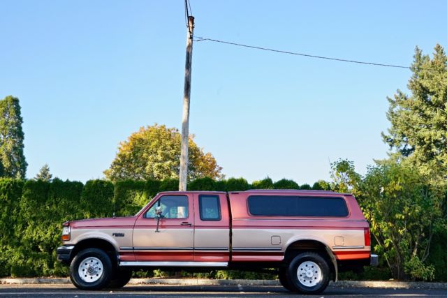 1994 Medium Palomino Metallic / Light Santa Fe Metall Ford F-250 Extended Cab Pickup