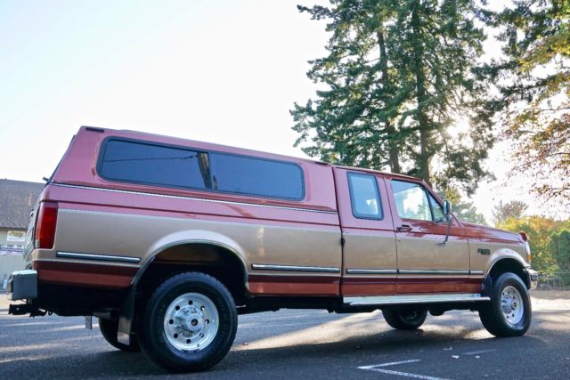 1994 Medium Palomino Metallic / Light Santa Fe Metall Ford F-250 Extended Cab Pickup