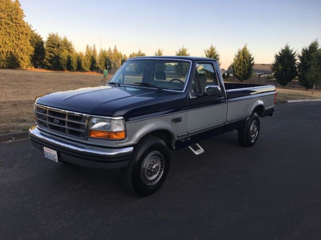 1994 Blue Ford F-250