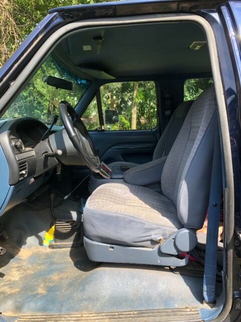 1994 Blue Ford F-350 Crew Cab Pickup