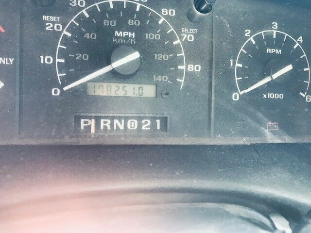 1994 Blue Ford F-350 Extended Crew Cab Pickup