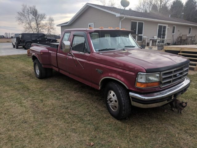 1994 Red Ford F-350