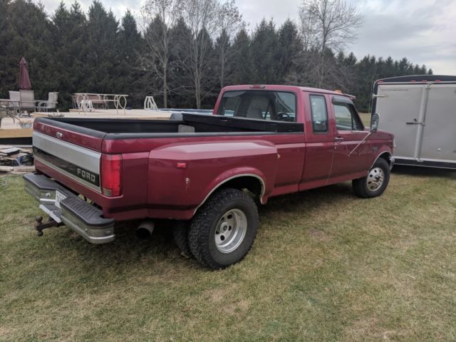 1994 Red Ford F-350