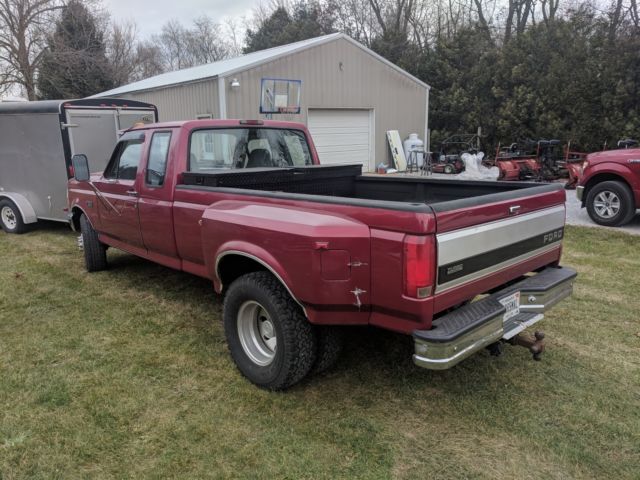 1994 Red Ford F-350