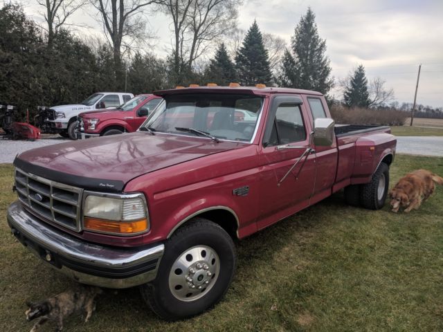 1994 Red Ford F-350