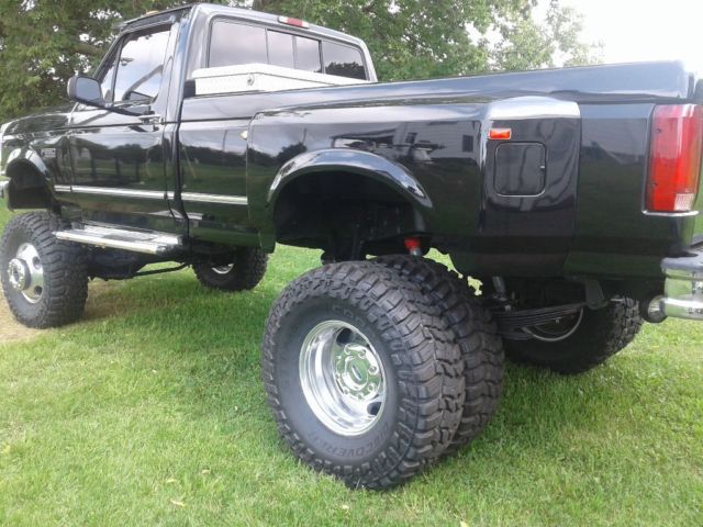 1994 Black Ford F-350 Standard Cab Pickup