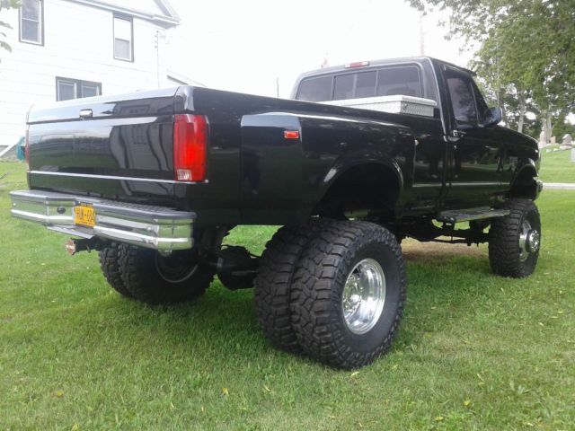 1994 Black Ford F-350 Standard Cab Pickup