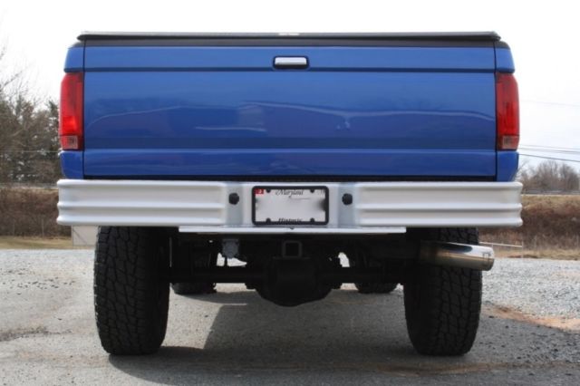 1994 Blue Ford F-350 Standard Cab Pickup