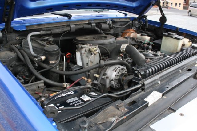 1994 Blue Ford F-350 Standard Cab Pickup