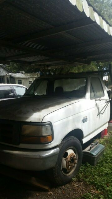 1994 Black Ford F-350 Cab & Chassis
