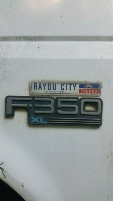 1994 Black Ford F-350 Cab & Chassis