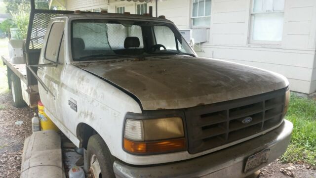 1994 Black Ford F-350 Cab & Chassis