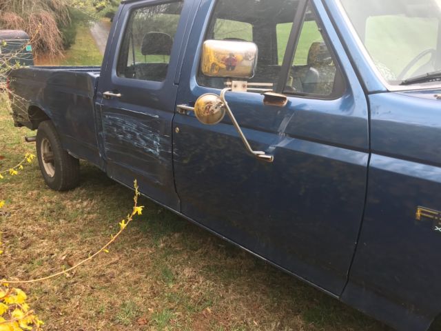 1994 Blue Ford F-350 Crew Cab Pickup