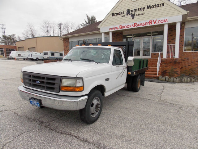 1994 White Ford F-350 Standard Cab Pickup