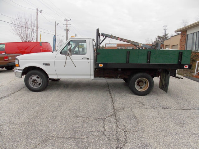 1994 White Ford F-350 Standard Cab Pickup