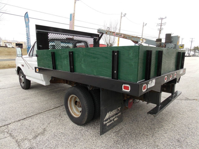 1994 White Ford F-350 Standard Cab Pickup