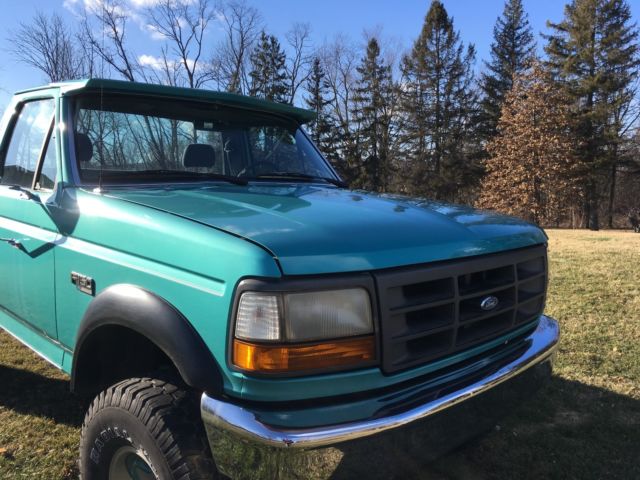 1994 Calypso Green Ford F-150 Short Bed, Regular Cab