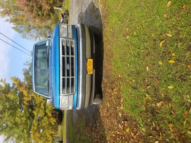 1994 Blue Ford F-150 Extended Cab Pickup