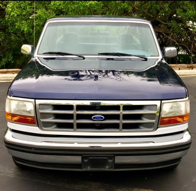 1994 Blue/White Ford F-150 Regular Cab