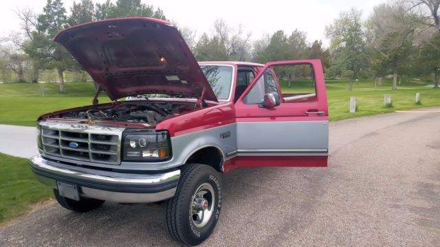 1994 White Ford F-250 Standard Cab Pickup