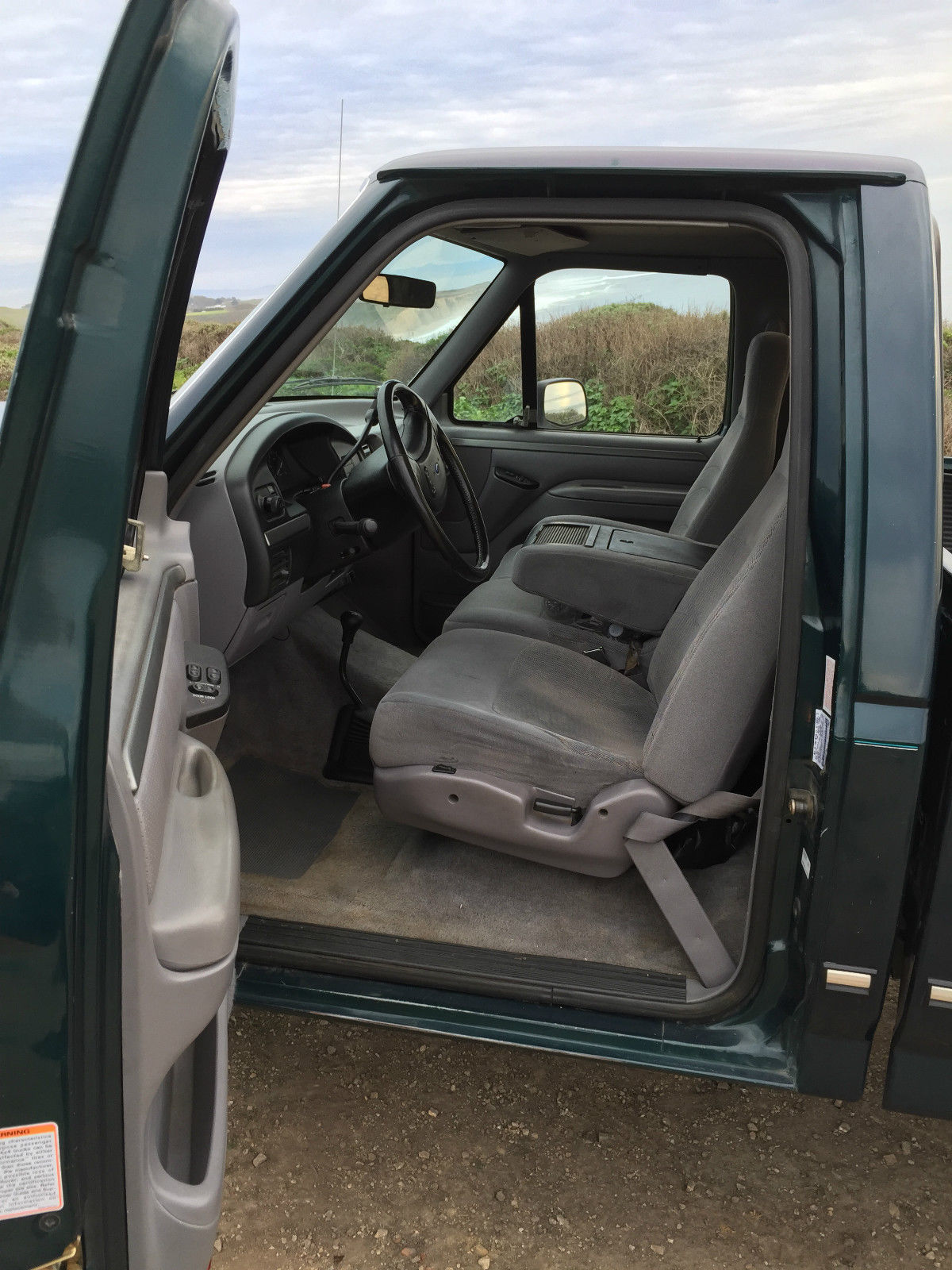 1994 Green Ford F-250 Standard Cab Pickup