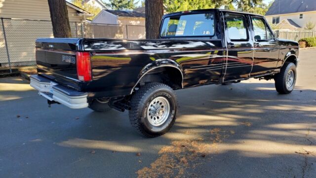 1994 Black Ford F-350 Crew Cab Pickup