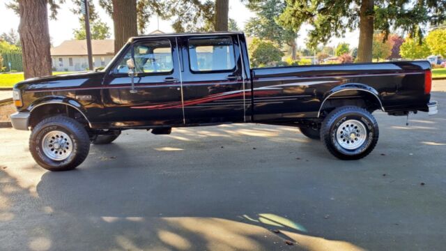 1994 Black Ford F-350 Crew Cab Pickup