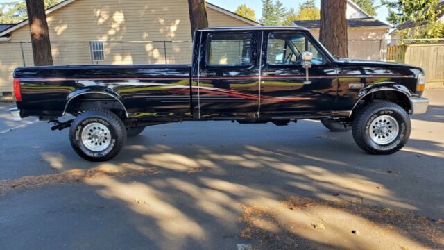 1994 Black Ford F-350 Crew Cab Pickup