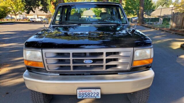 1994 Black Ford F-350 Crew Cab Pickup