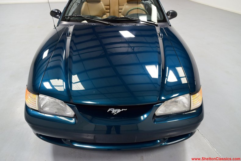 1994 Green Ford Mustang Convertible