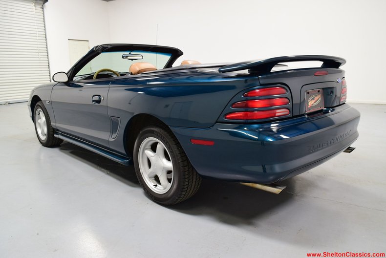1994 Green Ford Mustang Convertible
