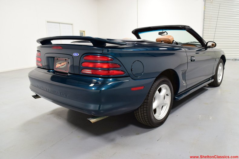 1994 Green Ford Mustang Convertible
