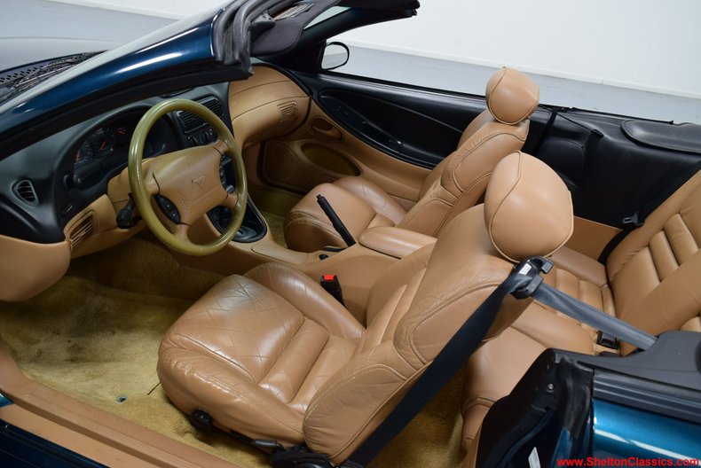 1994 Green Ford Mustang Convertible