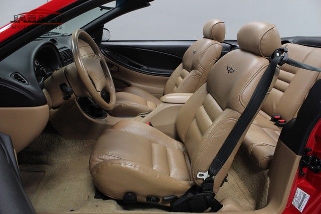 1994 Red Ford Mustang Convertible