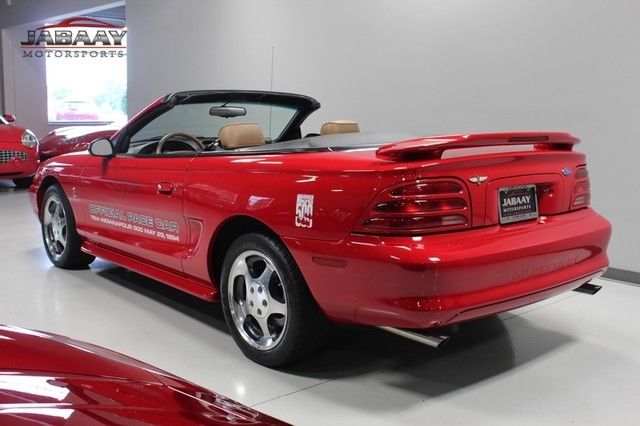 1994 Red Ford Mustang Convertible